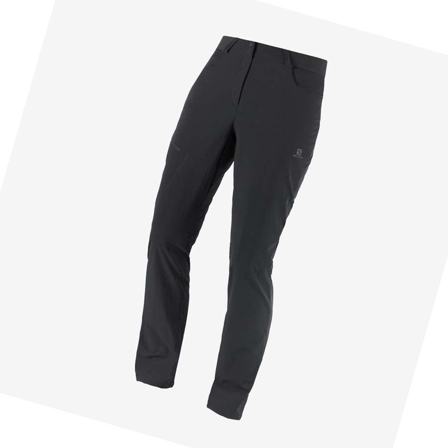 Pantalones Salomon WAYFARER Mujer Negros | MX 2389CTV